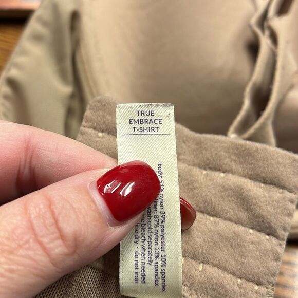 Cacique True Embrace T-Shirt Bra Tan sz 44DDD - Picture 5 of 5